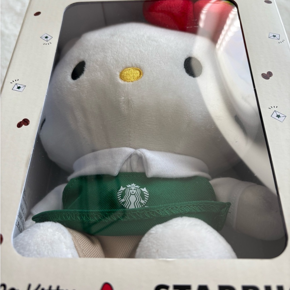 Starbucks x Hello Kitty Collaboration Plush Hello Kitty - Picture 5 of 6
